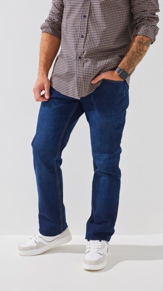 Купити Джинси Regular Fit чоловічі  903 29 Синій Артикул: 2000999302213 Фото №1
