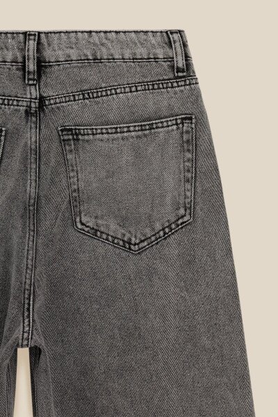 Купить Джинсы Regular fit женские LAWA WBC02454 42 Графитовый Артикул: 2000999137631 Фото №3