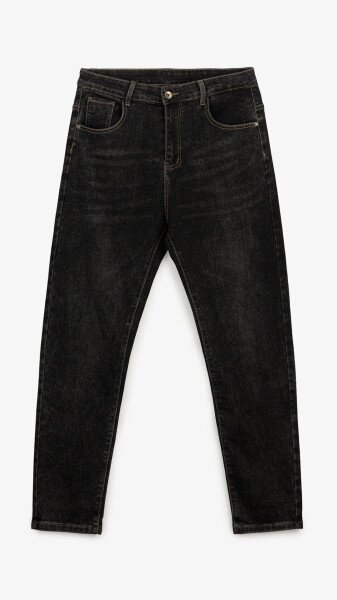 Джинси Slim Fit чоловічі 2221 30 Чорний