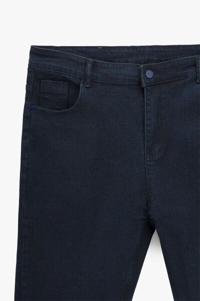 Купить Джинсы Slim Fit мужские 829 33 Темно-синий Артикул: 2000991003507 Фото №2