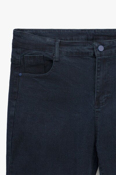 Купить Джинсы Slim Fit мужские 889 30 Темно-синий Артикул: 2000991003422 Фото №2