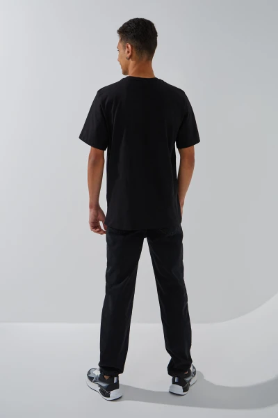 Купити Джинси Slim Fit чоловічі LAWA MBC02364 30 Чорний Артикул: 2000999137419 Фото №3