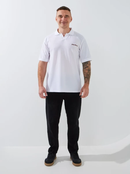 Купить Джинсы Slim Fit однотонные мужские GENUA 2226 32 Черный Артикул: 2000999385650 Фото №2
