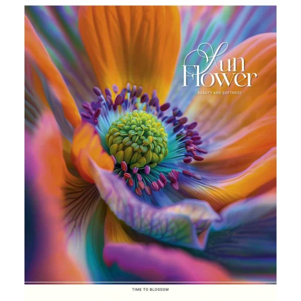 Зошит учнівський &quot;Sun Flower&quot; Школярик 060-3456K 60 арк. Різнокольоровий