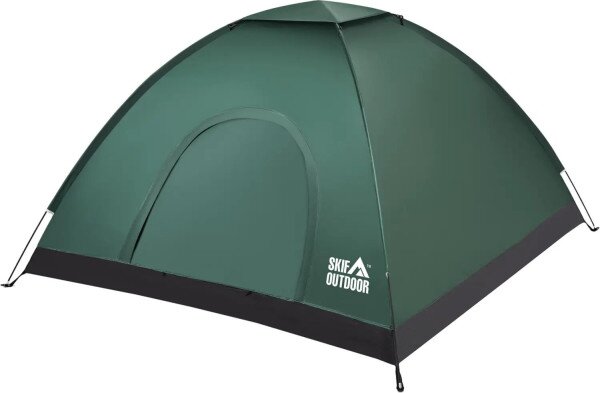 Купить Палатка трехместная туристическая Skif Outdoor Adventure I 389.00.82 Зеленый Артикул: 4820242923969 Фото №1