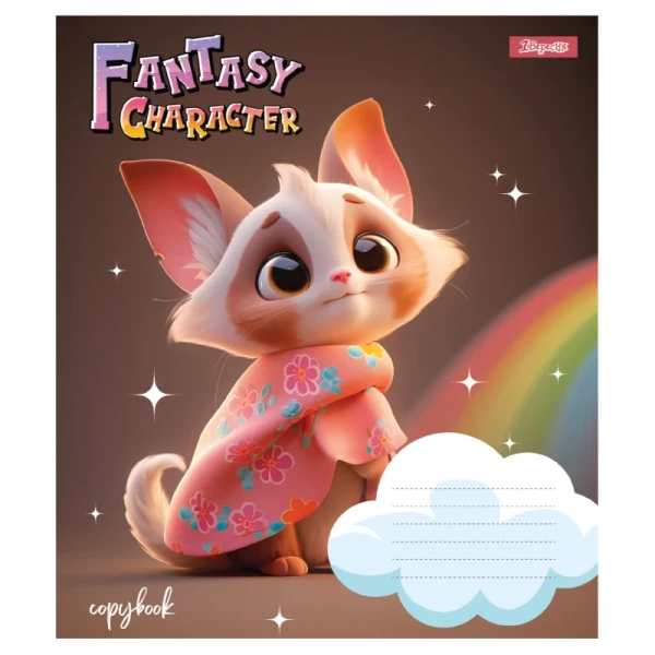 Зошит учнівський &quot;Fantasy Character&quot; 1В 768050 12 арк. Різнокольоровий