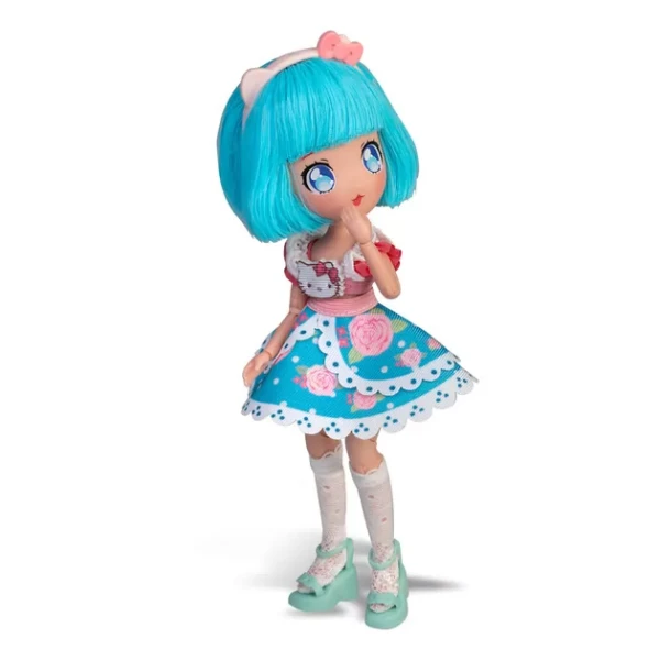 Купить Кукла 4SF MANGA DOLLS серии "Hello Kitty" – КРАСОТКА ПИНК HKTF0300 Разноцветный Артикул: 8056379194170 Фото №2