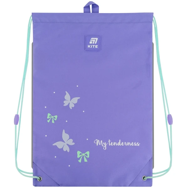 Сумка для формы и обуви для девочки Kite K25-600M-19 Фиолетовый
