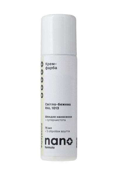 Купити Крем-фарба для взуття Nano formula Світло-бежевий 75 мл Артикул: 4820291820554 Фото №1