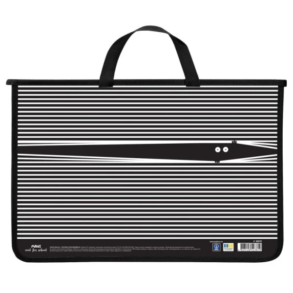 Купити Папка-портфель на блискавці MAXI MX30070 Різнокольоровий Артикул: 4823128523819 Фото №1
