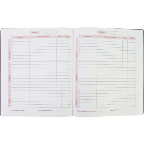 Купити Щоденник шкільний MAXI MX29932-22 Різнокольоровий Артикул: 4823128523857 Фото №2