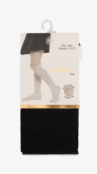Колготи для дівчинки Katomino K60136 122-128 см Чорний
