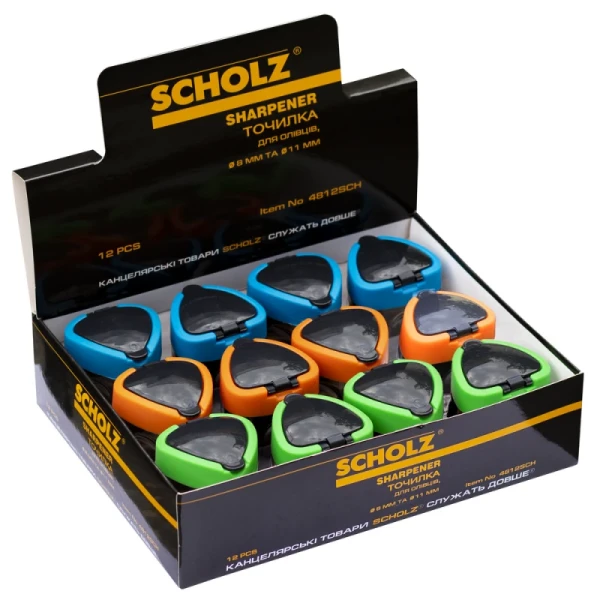 Купить Точилка SCHOLZ 4812SCH Разноцветный Артикул: 8591662481204 Фото №2