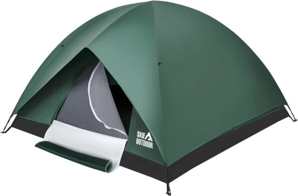 Купить Палатка трехместная туристическая Skif Outdoor Adventure II 389.00.83 Зеленый Артикул: 4820242923990 Фото №2