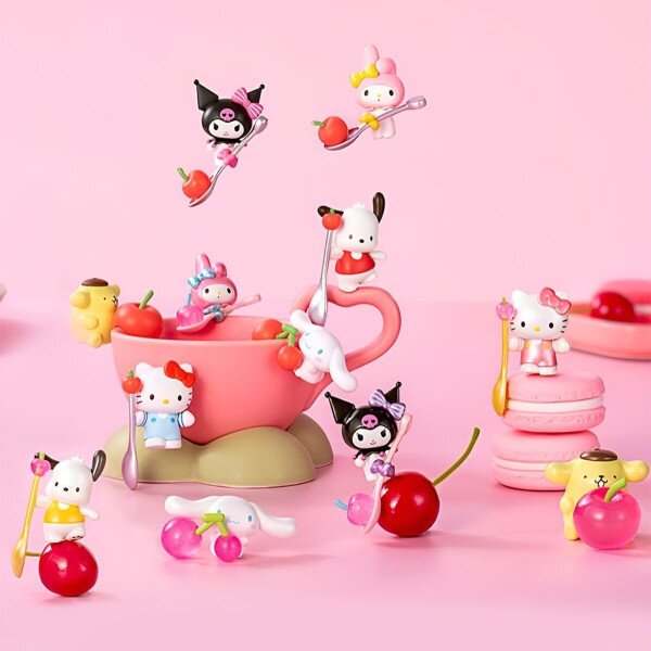 Купить Фігурка-сюрприз POP TOP Hello kitty та друзі Вишеньки 24MQD-007​ Артикул: 6977260772272 Фото №2