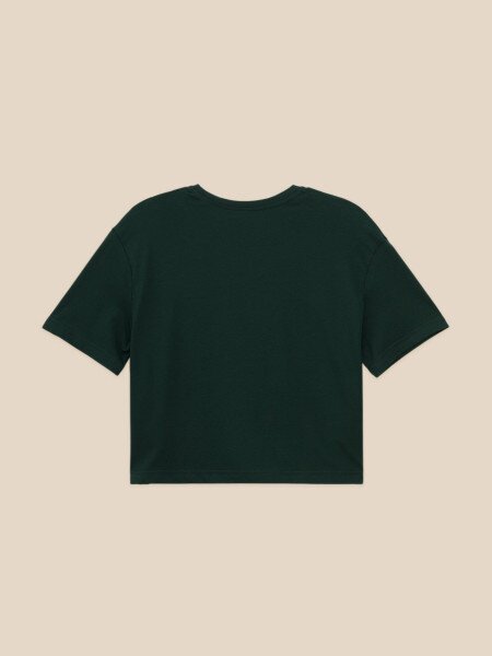 Купить Футболка однотонная женская LAWA WBC02311 XS Изумрудный Артикул: 2000999643620 Фото №3