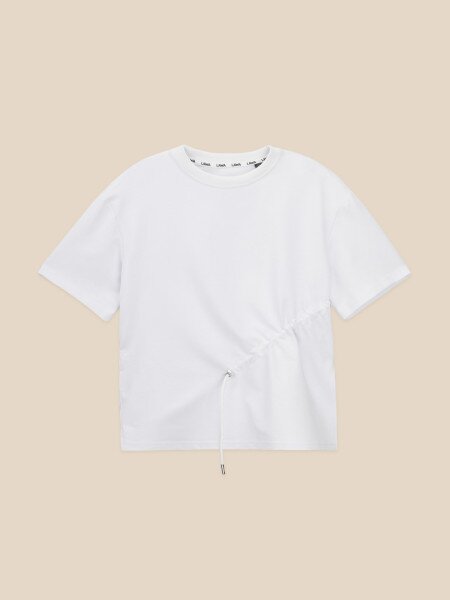 Купить Футболка однотонная женская LAWA WTC02490 XS Белый Артикул: 2000999617447 Фото №1
