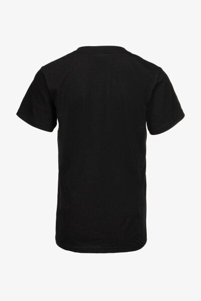 Купить Футболка однотонная женская On me OnMe-010 baza XL Черный Артикул: 2000990983640 Фото №3