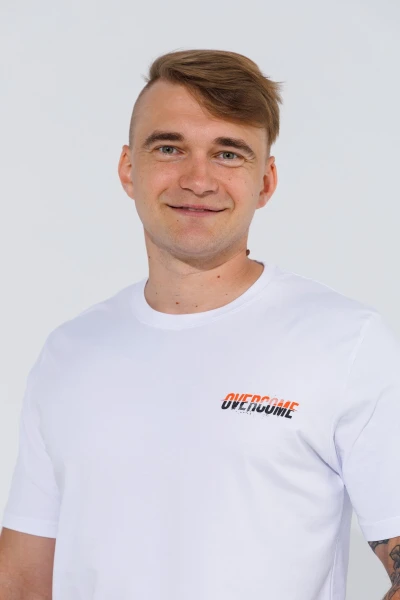 Купити Футболка з принтом чоловіча Hope HP-061 4XL Білий (2000990567970S) Артикул: 2000990567970 Фото №3