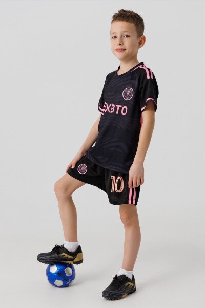 Купити Футбольна форма для хлопчика BLD INTER MESSI 110 см Чорний Артикул: 2000990367334 Фото №4