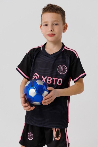 Купити Футбольна форма для хлопчика BLD INTER MESSI 110 см Чорний Артикул: 2000990367334 Фото №2