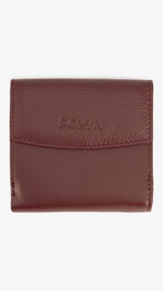 Купить Кошелек женский Polyn 9927-1806 Бордовый Артикул: 2000999238383 Фото №1