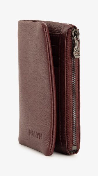 Купить Кошелек женский Polyn 9937-1806 Бордовый Артикул: 2000999238345 Фото №4