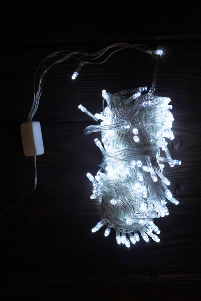 Гирлянда постоянное мерцание WEIWEIDENGSHI 2020-4401 300LED Белый (NY)