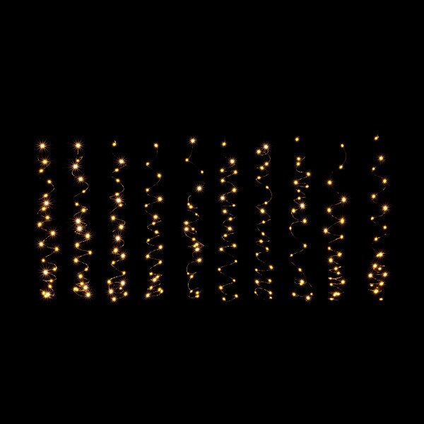 Гирлянда-штора WW5262 200 LED 3,2 м Разноцветный (NY)