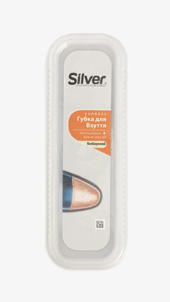 Купить Губка для блеска обуви Silver Прозрачный Артикул: 8690757832096 Фото №1