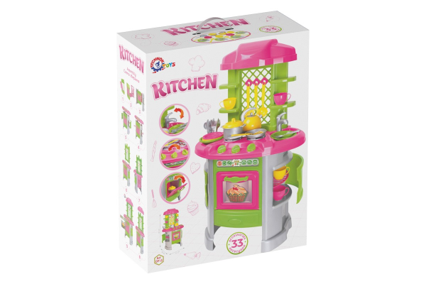 Игрушка Кухня ТехноК 915 Разноцветный