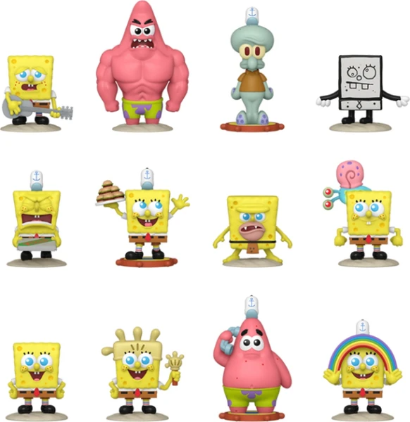 Купить Игровая фигурка FUNKO MYSTERY MINIS ГУБКА БОБ (в ассорт., в диспл.) 76102 Разноцветный Артикул: 8930007473601 Фото №1