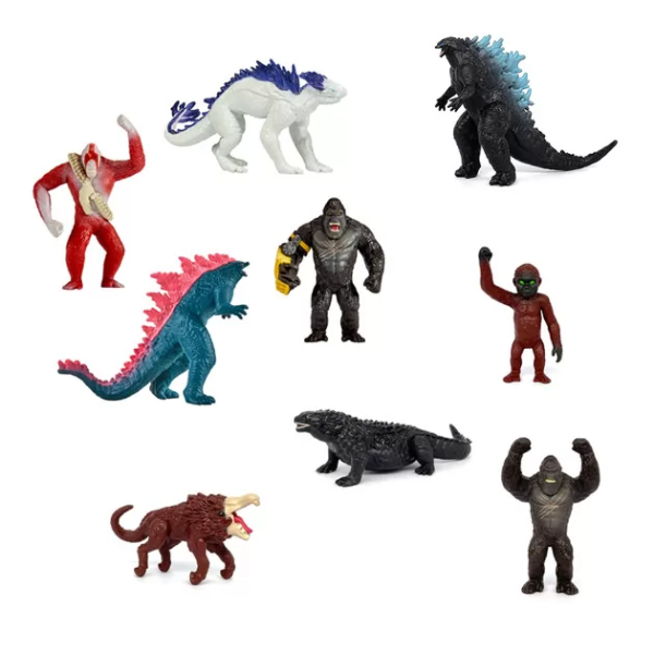 Купить Игровая фигурка GODZILLA X KONG Минимонстры KIDDISVIT 35760 Разноцветный Артикул: 6900007377171 Фото №1
