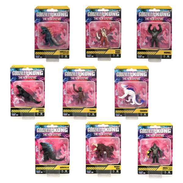 Купить Игровая фигурка GODZILLA X KONG Минимонстры KIDDISVIT 35760 Разноцветный Артикул: 6900007377171 Фото №2