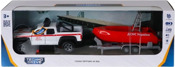 Купити Ігровий набір "Служба порятунку на воді" KIDDISVIT 510217.270 Різнокольоровий Артикул: 8713219578056 Фото №4