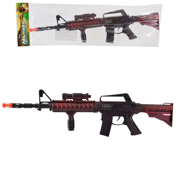 Игрушка Автомат-трещотка M49-3 Разноцветный