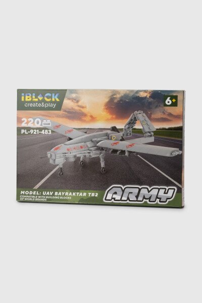 Игрушка конструктор Армия Bayraktar TB2 IBLOCK PL-921-483 Разноцветный (6902457041220)