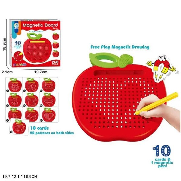 Игрушка мозаика-магнитная YM2225 Разноцветный