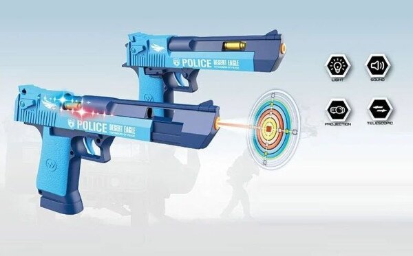Игрушка Пистолет 8180-36A Разноцветный