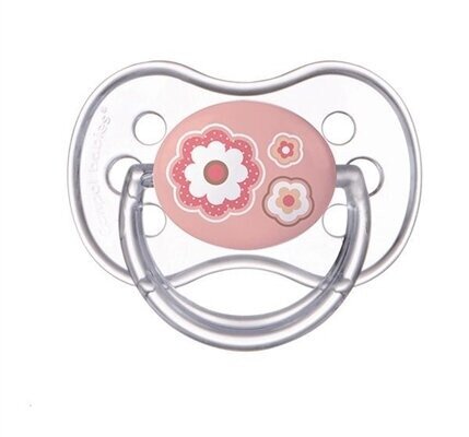 Купить Пустышка силиконовая симметричная Newborn baby 22/581 Розовый Артикул: 5901691813960 Фото №1