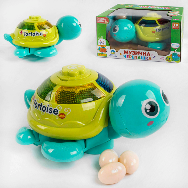 Интерактивная игрушка «Черепашка» TK Group 11624 Бирюзовый (2000990806376)