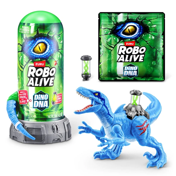 Купити Інтерактивний ігровий набір ДНК Велоцизавра ROBO ALIVE S1 KIDDISVIT 71139B Різнокольоровий Артикул: 4894680044302 Фото №2