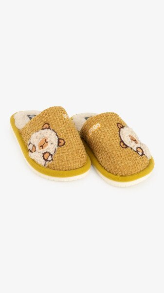 Купить Тапочки для мальчика Scarrhett K1720 30/31 Желтый Артикул: 2000999336720 Фото №1