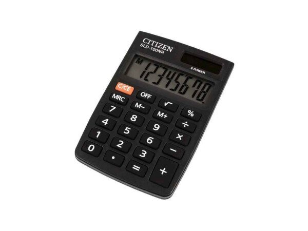 Кишеньковий калькулятор CITIZEN SLD-100NR 8-разр 88х57 мм (4562195139430)(SC)
