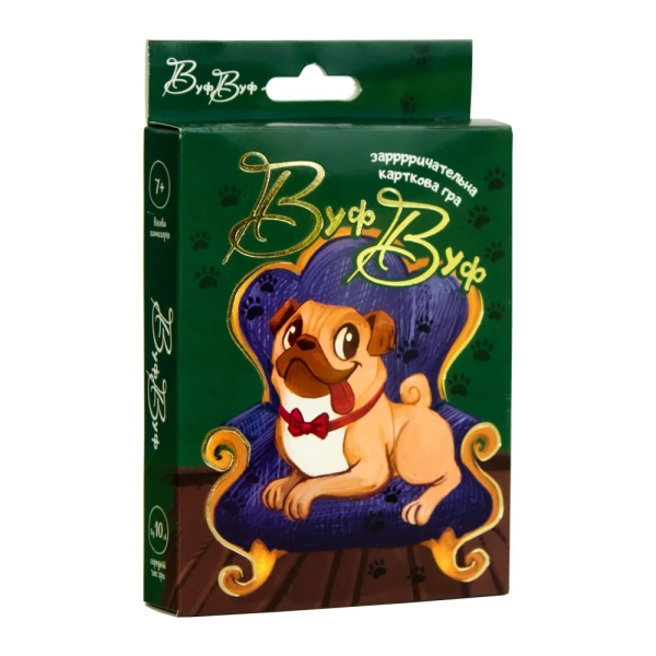 Карточная игра 30955 (укр) &quot;Вуф Вуф&quot;, в кор-ке 14-9,3-2,2 см (2000904755585)