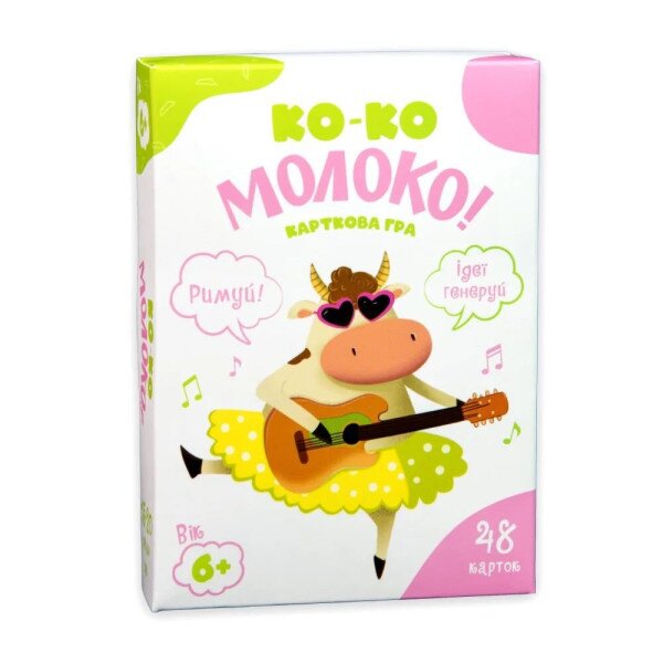 Карточная игра Strateg Ко-ко Молоко 30386 (4823113847869)