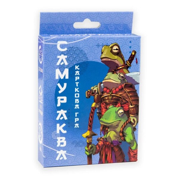Карточная игра Strateg Самураква развлекательная на украинском языке 30322 (4823113821685)