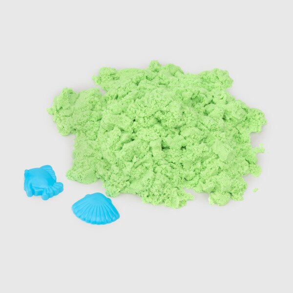 Купить Кинетический песок "Magic sand в пакете" STRATEG 39401-2 Зеленый (4823113865016) Артикул: 4823113865016 Фото №2