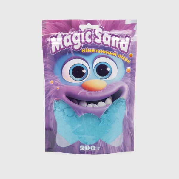 Кинетический песок &quot;Magic sand в пакете&quot; STRATEG 39401-3 Голубой (4823113865047)