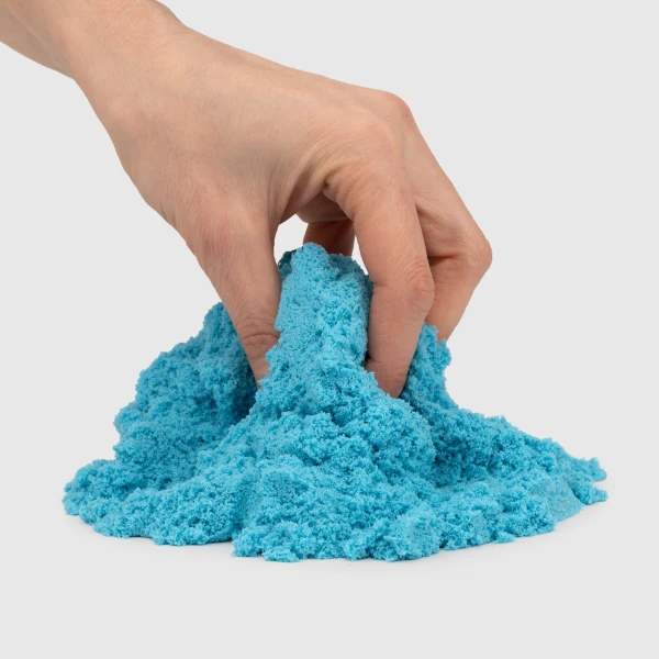 Купить Кинетический песок "Magic sand в пакете" STRATEG 39403-3 Голубой (4823113865160) Артикул: 4823113865160 Фото №3